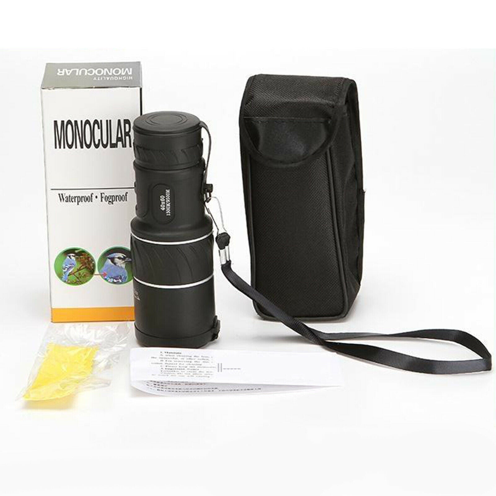 9500m 40X60   HD Monocular Telescope with Durable and Clear FMC