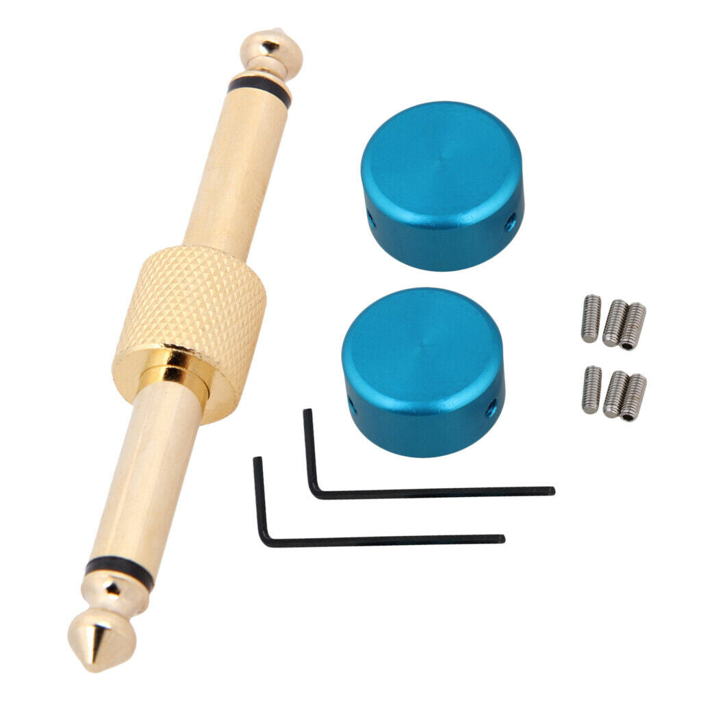 Guitar Pedal Coupler+Guitar Effects Pedal Footswitch Topper for Guitar Parts