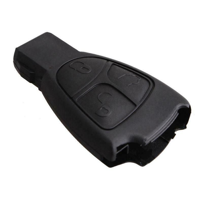 3 Buttons Remote Key Fob Case For Mercedes Benz C E ML Class Alarm Car Key Shell