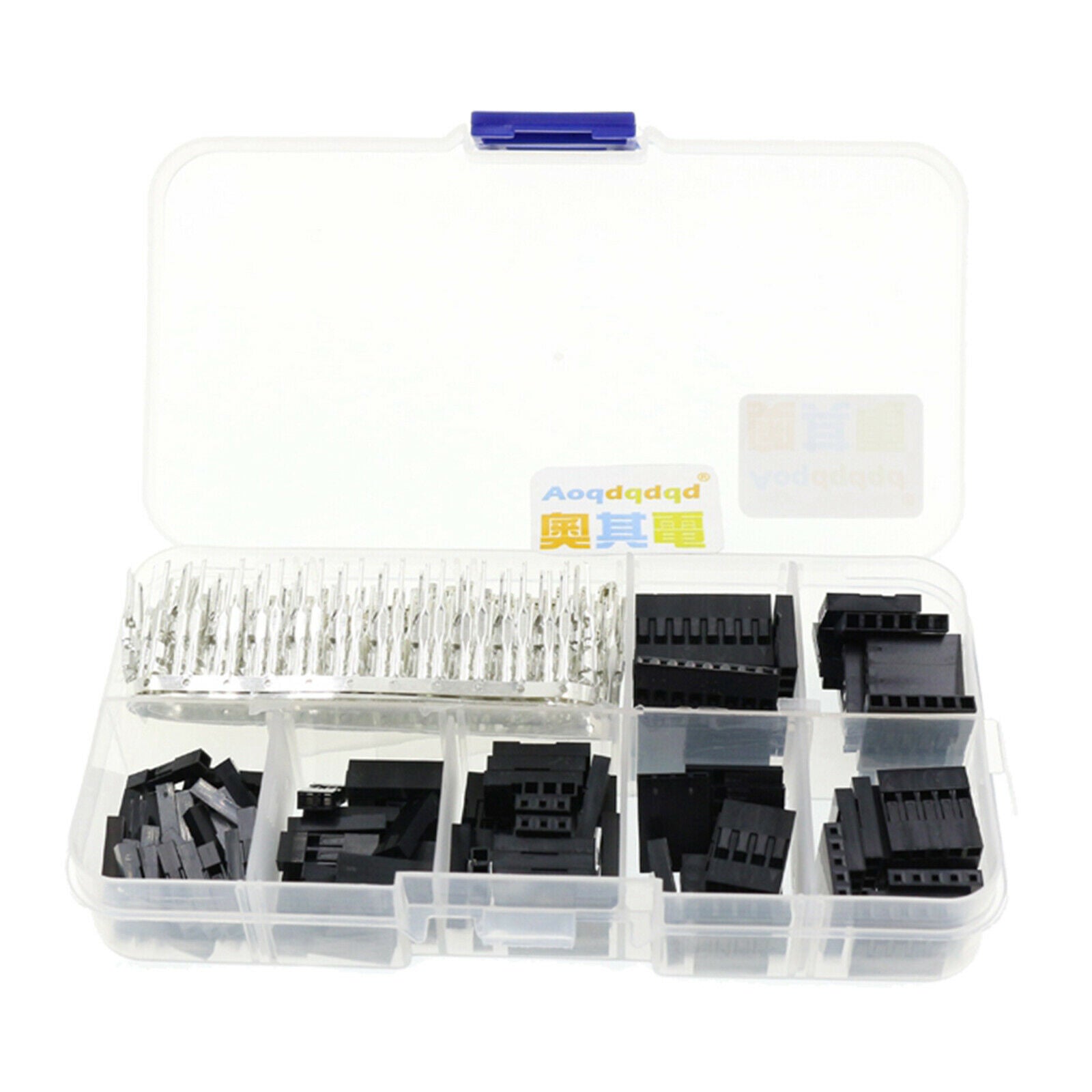 310 PCS Jumper Cable Connector Adapter Male Female Crimp Terminal 2.54mm Pitch