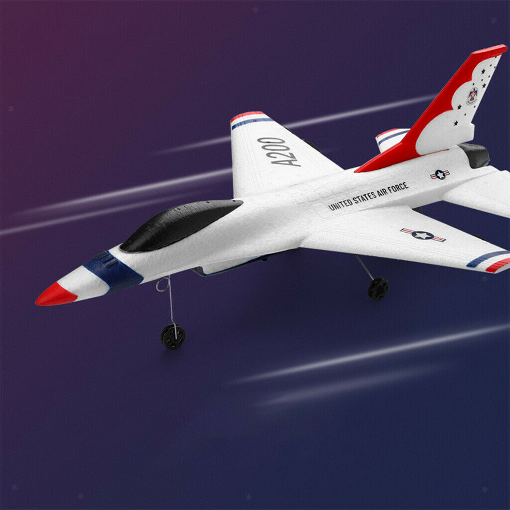 2 Channel RC Plane Glider Fighter, 6-Axis Gyro, Coreless Motor, Remote Control