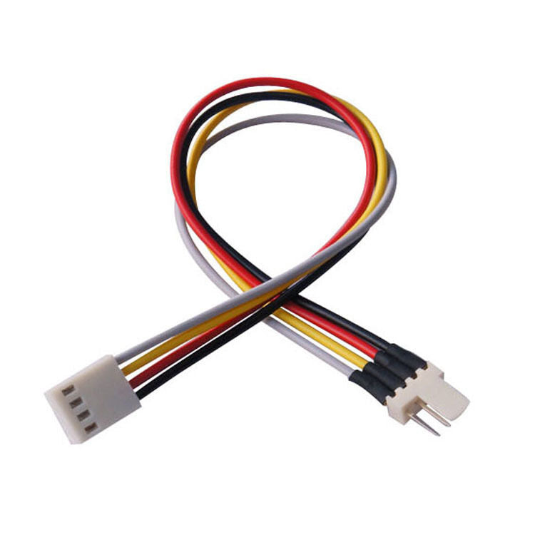 2pcs 22cm power Fan Extension Cable 4 Pin Male Plug to Female Socket Lead fans