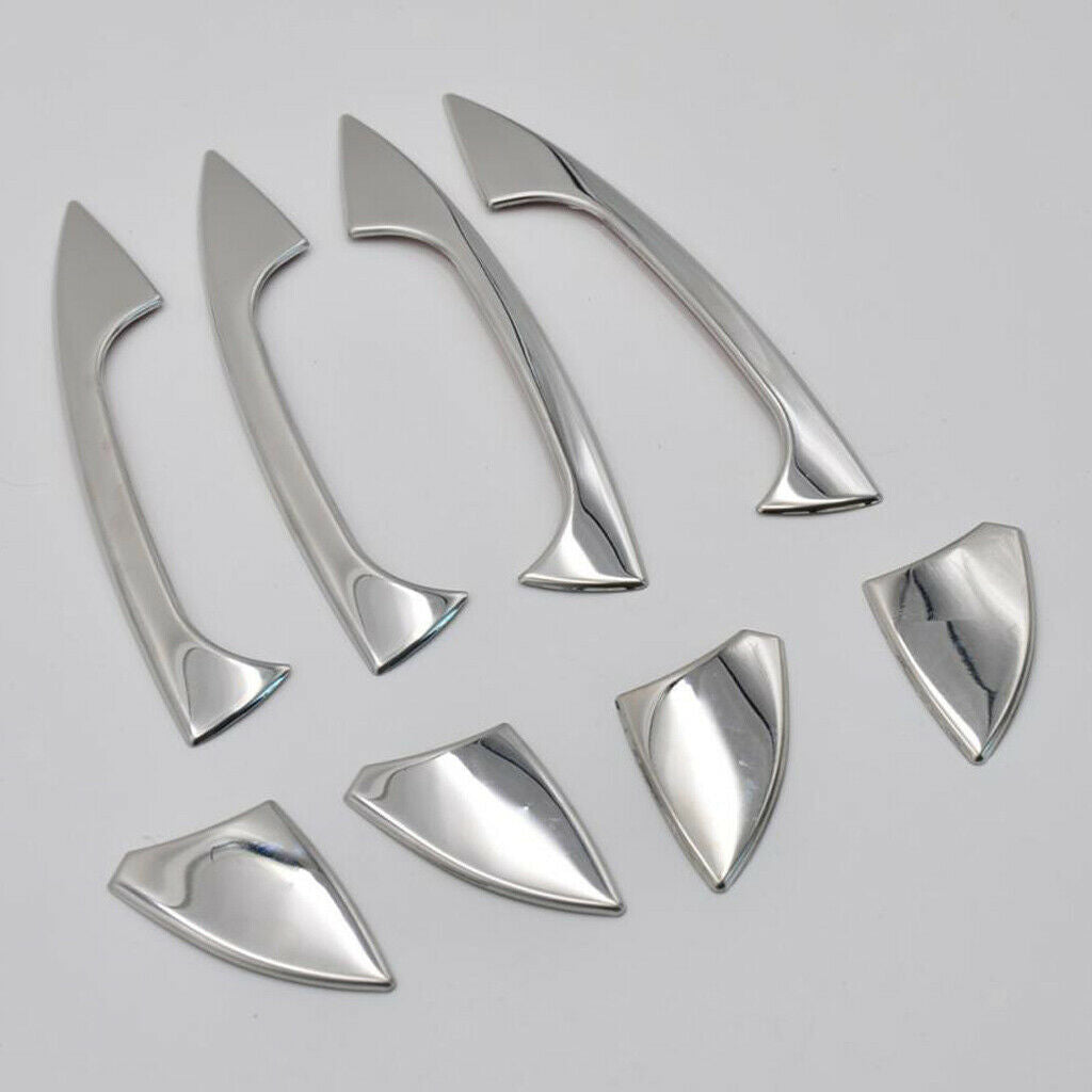 8 Pieces Door Handle Covers Trim For Benz B/C/E/GLK/ML/CLA W166 W117 X204