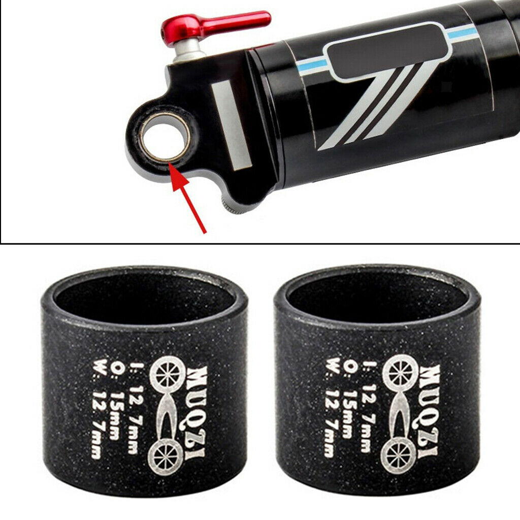 2pcs DU Bushing Fits Fox, Cane Creek, Rock Shox, Manitou - Shock Eyelet Bushes