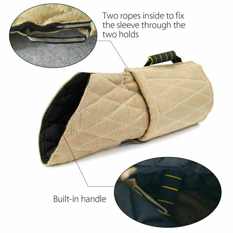 Dog Bite Protection Arm Sleeve For Police Dog Pet Training Walking Protection