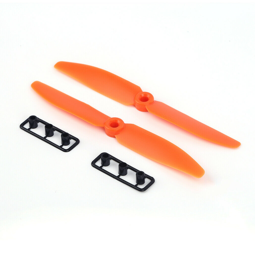 20 Pairs Green + Orange Propeller Prop For Mini QAV250 RC Racing Drone Accs