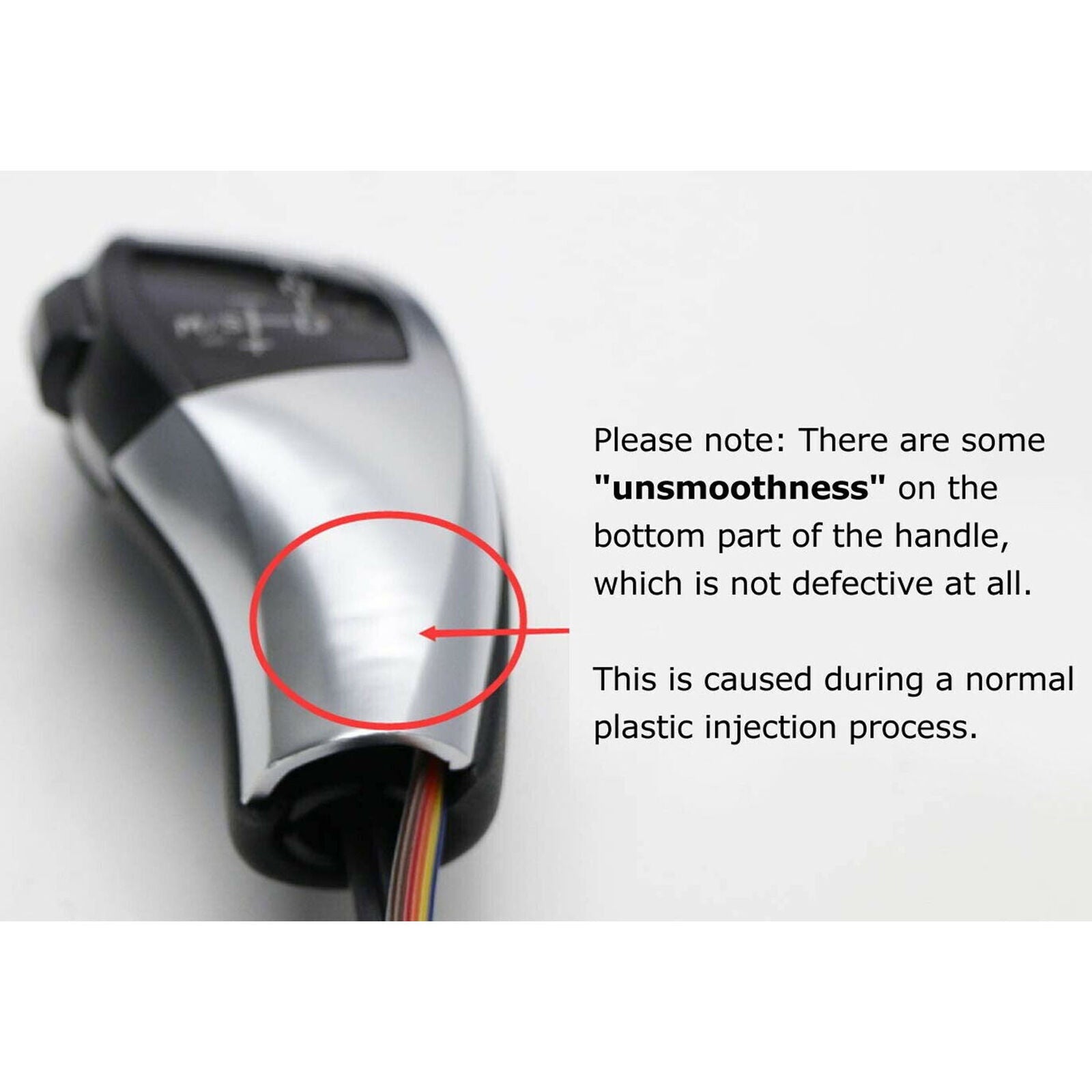 F30 Style LED Illuminated Shift Knob Gear Selector Upgrade For BMW E90 E92 E93