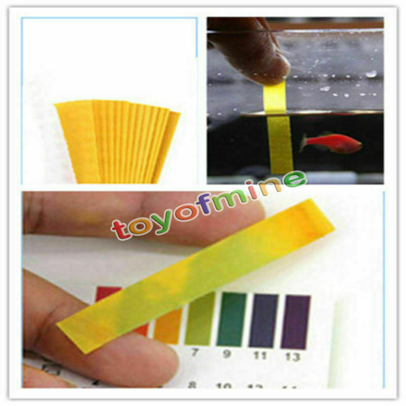 800Pcs Acid PH Indicator Test Strips 1-14 Paper Litmus Tester Urine & Saliva TP