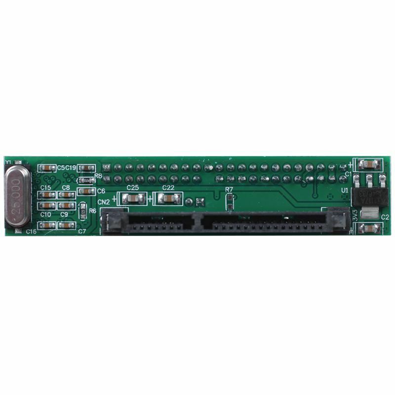 2.5" 44Pin IDE D Drive Male to 7+15Pin Female SATA Adapter A6P4P4