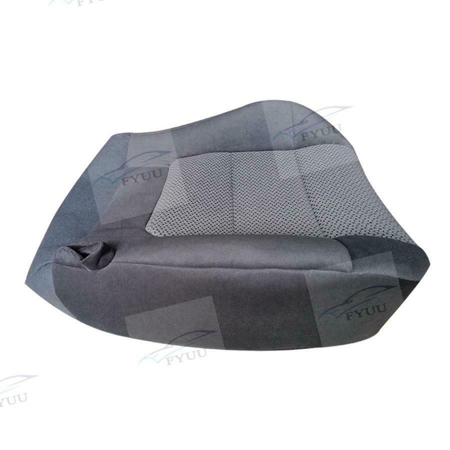 For Ford F150 2001-03 Driver Side Bottom Replacement Cloth Seat Cover Steel Gray