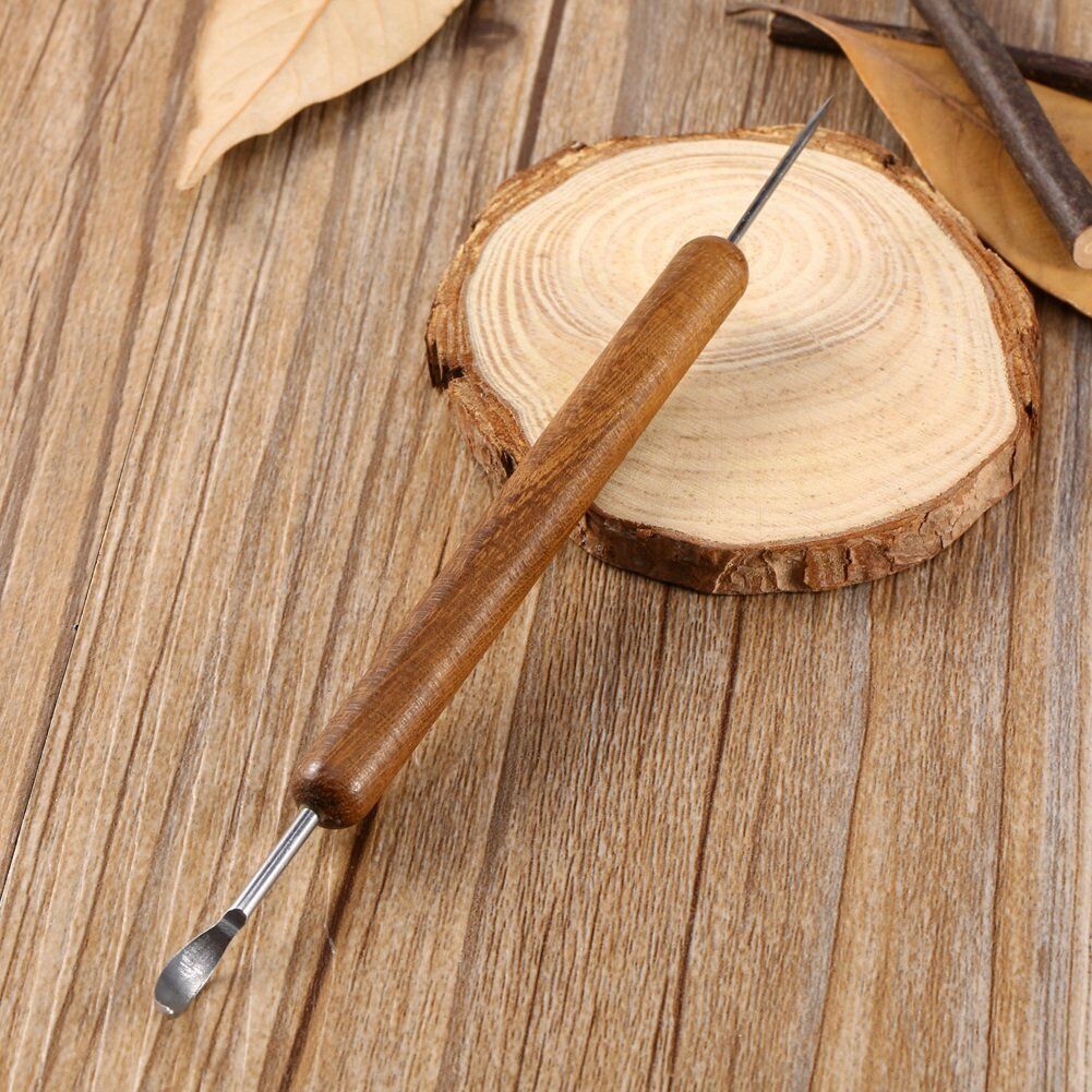 6pcs Clay Sculpting Set Wax Carving Pottery Tools Shapers Polymer Modeling New