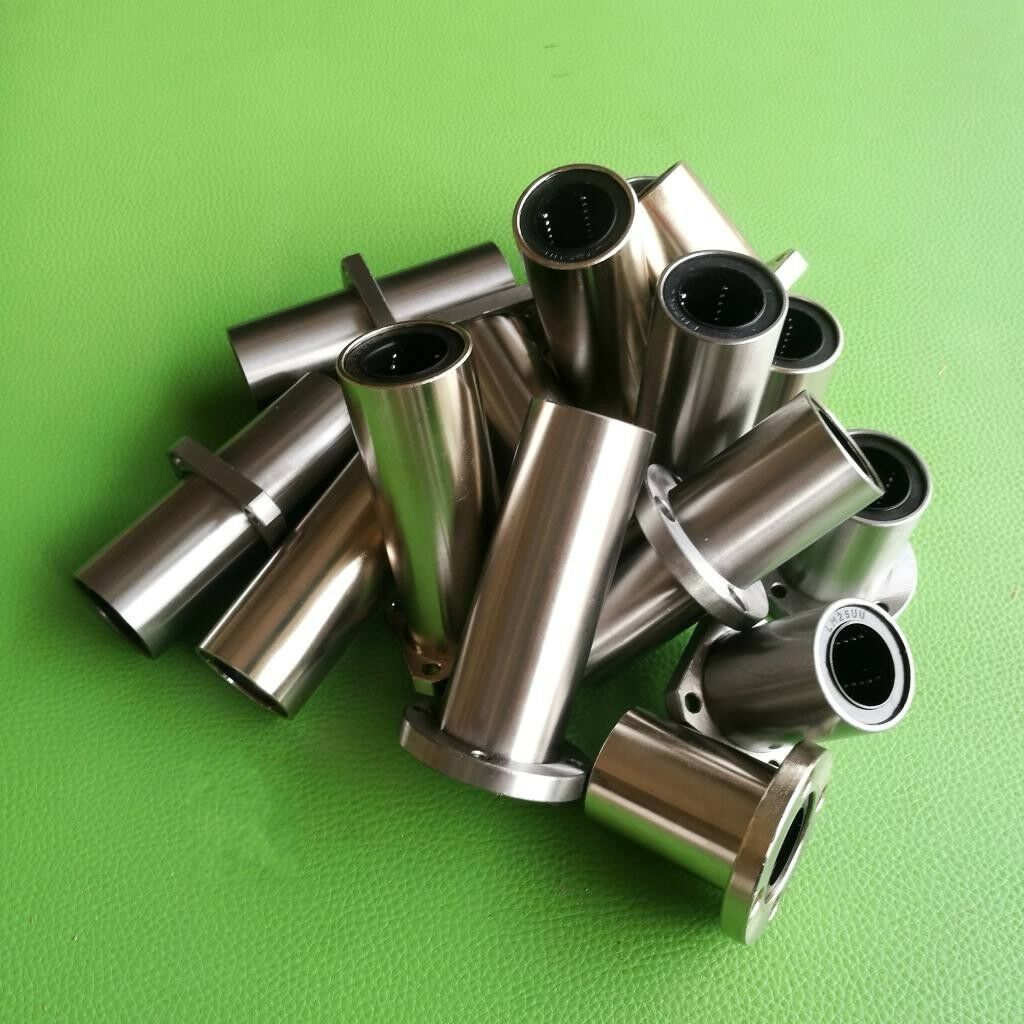 1Pcs LMK8LUU 8mm Long Square Flange Type Linear Motion Ball Bearing Bushing