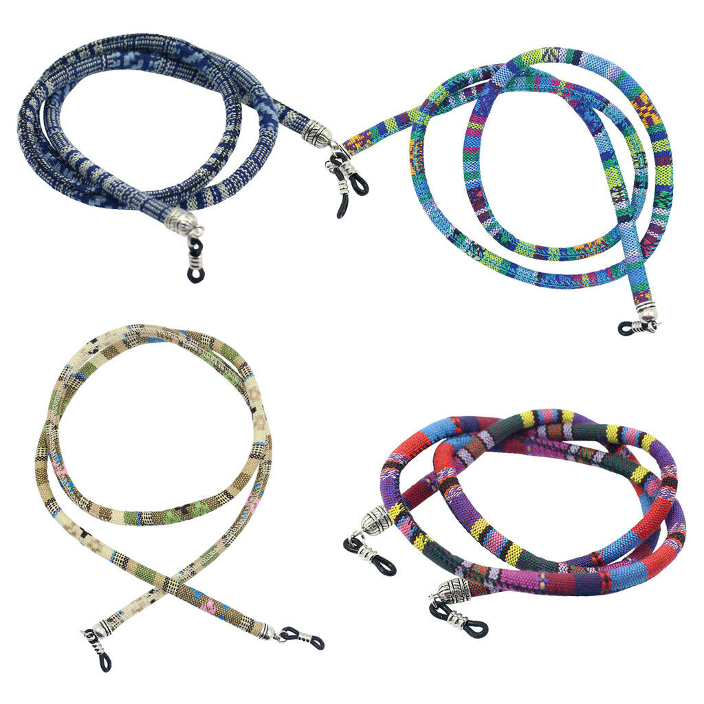 Eyeglasses Holder Strap (4pcs) – Glasses Holder, Lanyard Chain Cord, Necklace