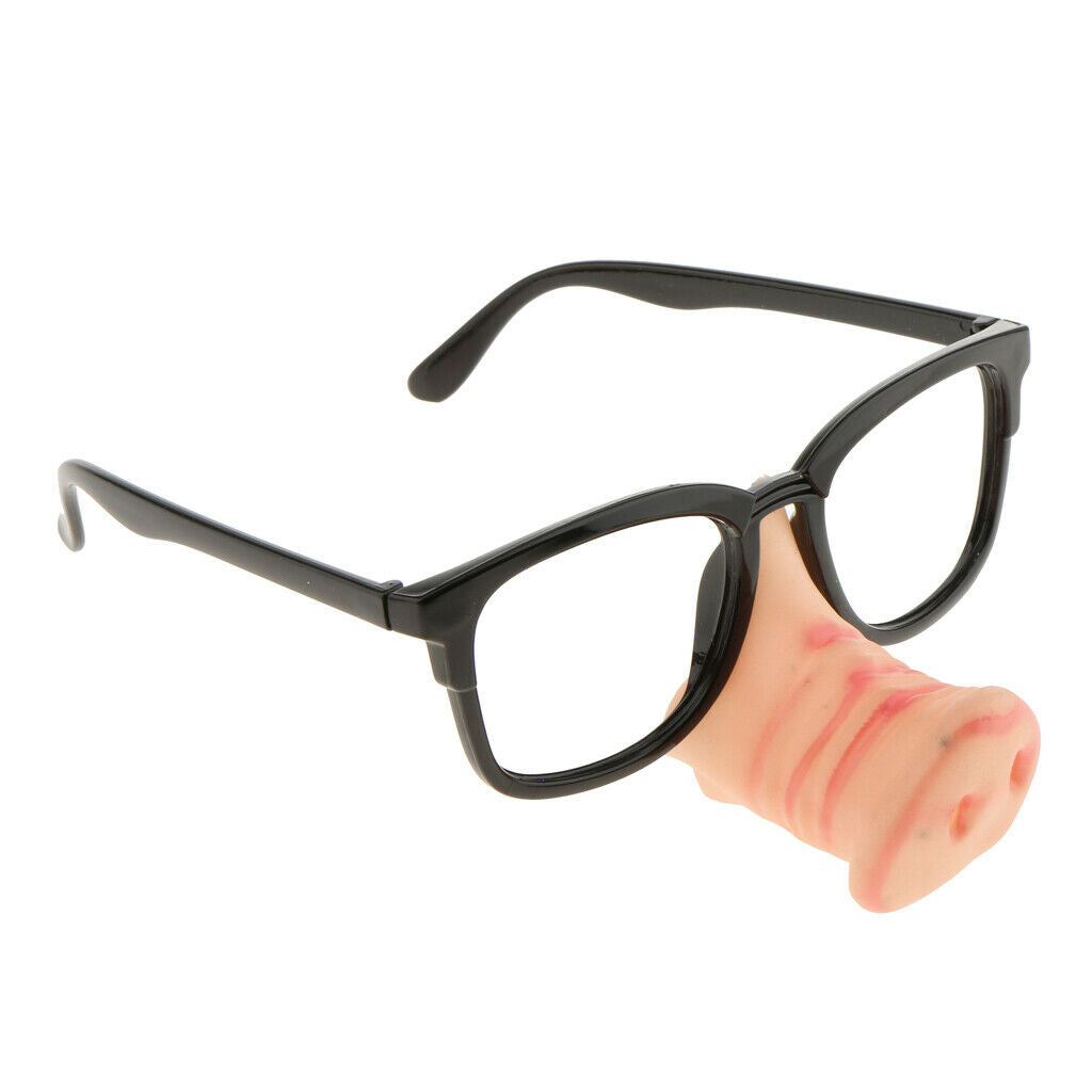 Funny Pig Nose Sunglasses Glasses Halloween Carnival Xmas Party Gift Favors
