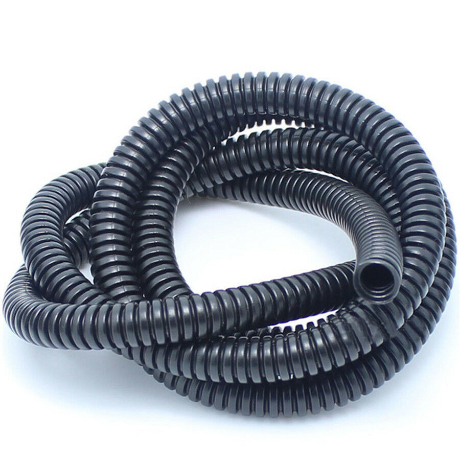 33' Ft. 1" Split Loom Wire Flexible Polyethylene Tubing Conduit Hose Car Audio