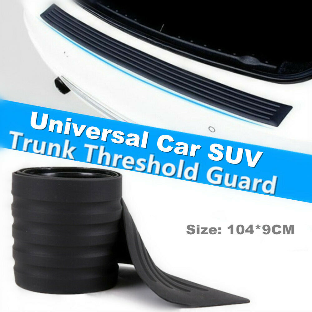 104CM Rubber Car SUV Trunk Sill Plate Bumper Guard Protector Pad Cover Anti-skid