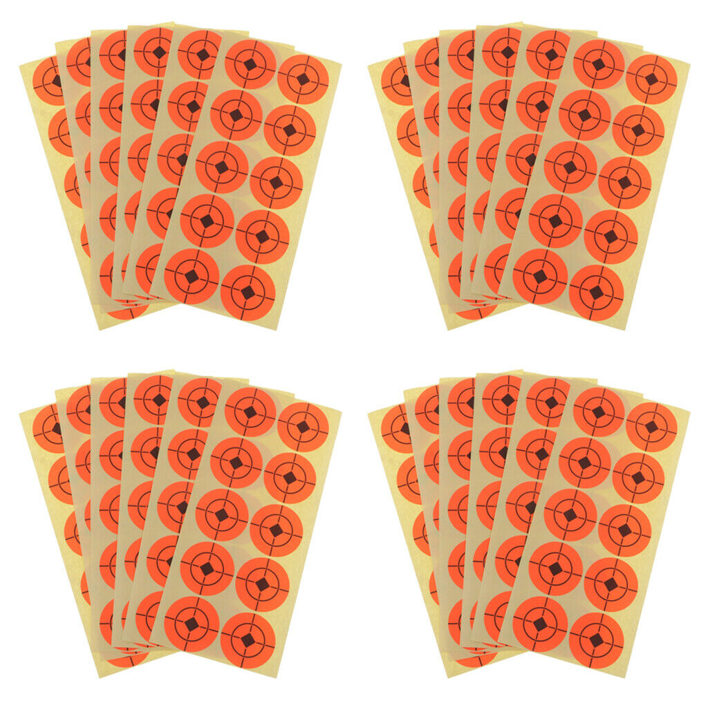 1000pcs Bulk Shooting Paper Targets self Adhesive Reactive Splatter Stickers