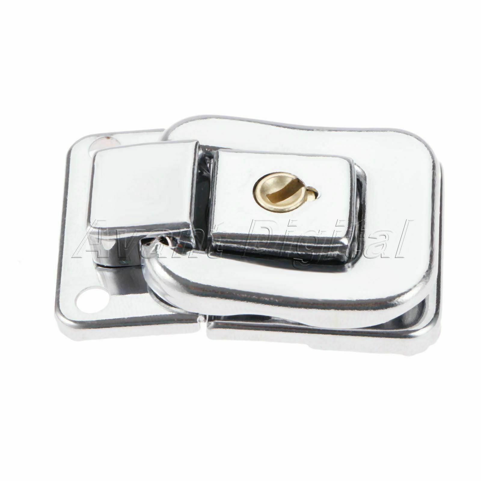 Furniture Drawer Cabinet Wardrobe Cupboard Door Toggle Latch Lock & Key 38*28mm