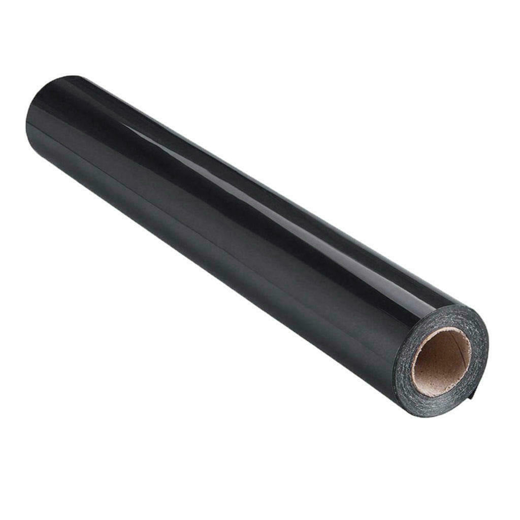 Black Vinyl Foil Adhesive Foil Iron-on Transfer Paper Transfer Foil Textile Foil