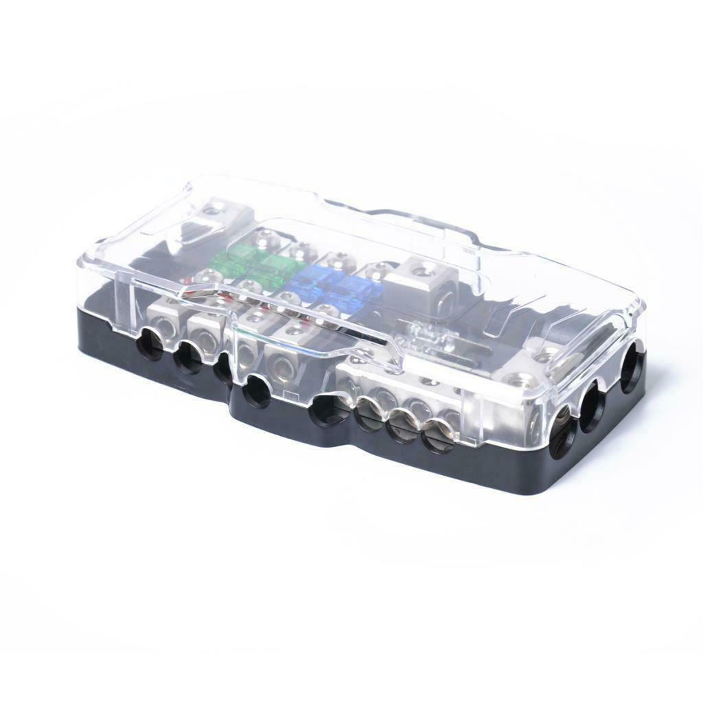 4/8 Gauge Out Car Auto Circuit Fuse Box  Multiple Fuse  Block