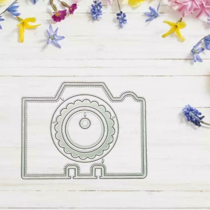 Camera Case Metal Cutting Dies Stencil DIY Scrapbook Album Paper Card Template