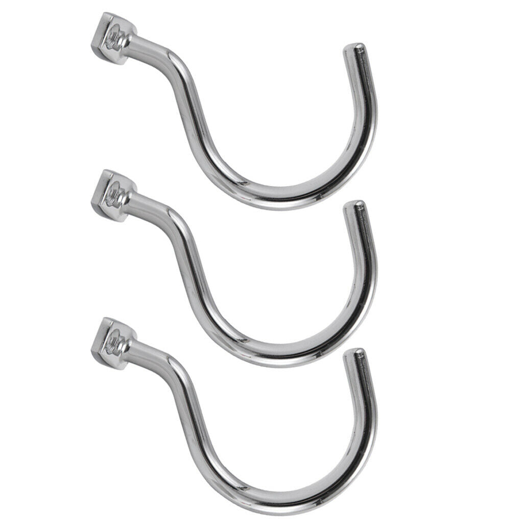 3 Piece Pool Table Cue Hooks, Pool Ball Rack Hanger Hardware