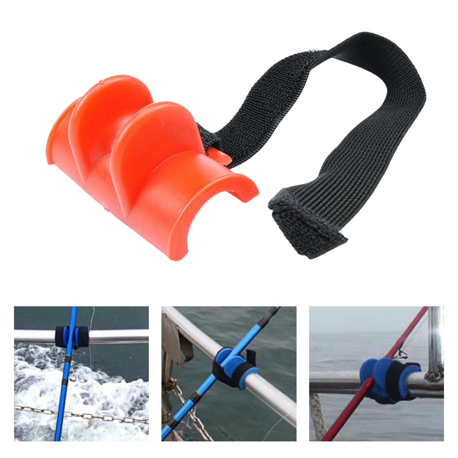 Upgraded Fishing Rod Holder Rack Stand For Boat Marine Durable  B luminous