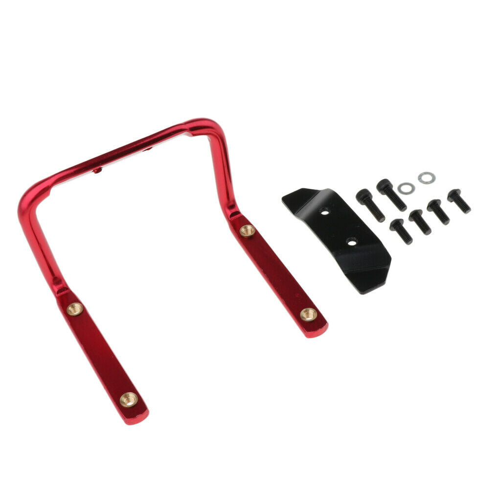 Double Rack Water Bottle Cage Holder Bicycle Seat Post Saddle Rack Red