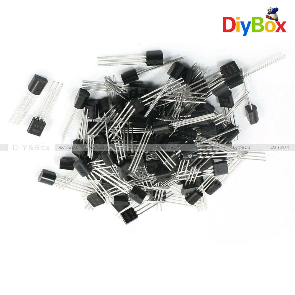 50PCS S8550 S8550D TO92 TRANSISTOR PNP 25V 1.5A TO-92