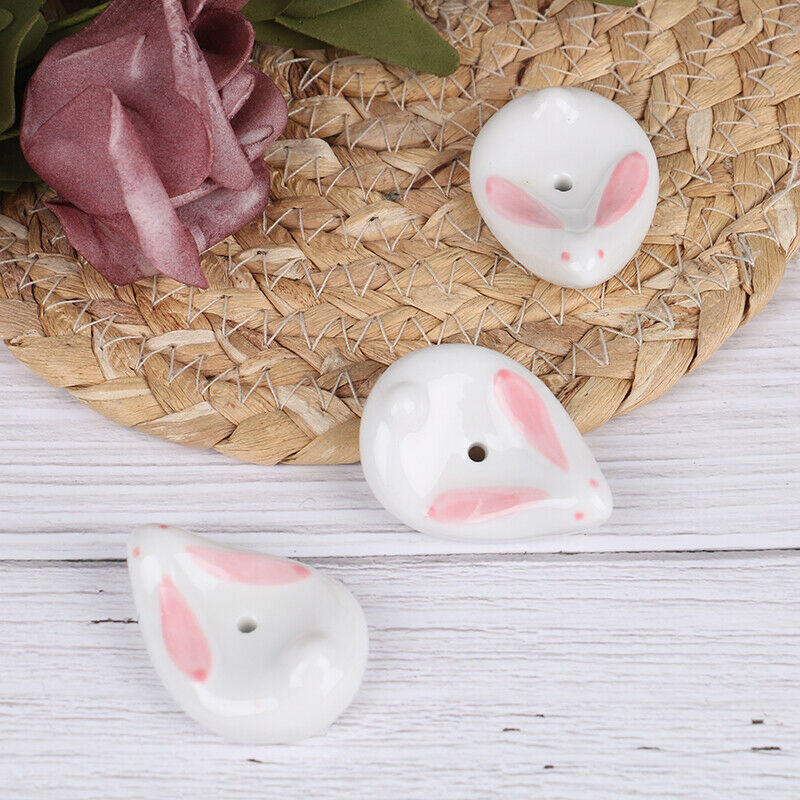 1Pc Ceramic Rabbit Incense Burner Stick Censer Holder Chopstick Rest Tabl.l8