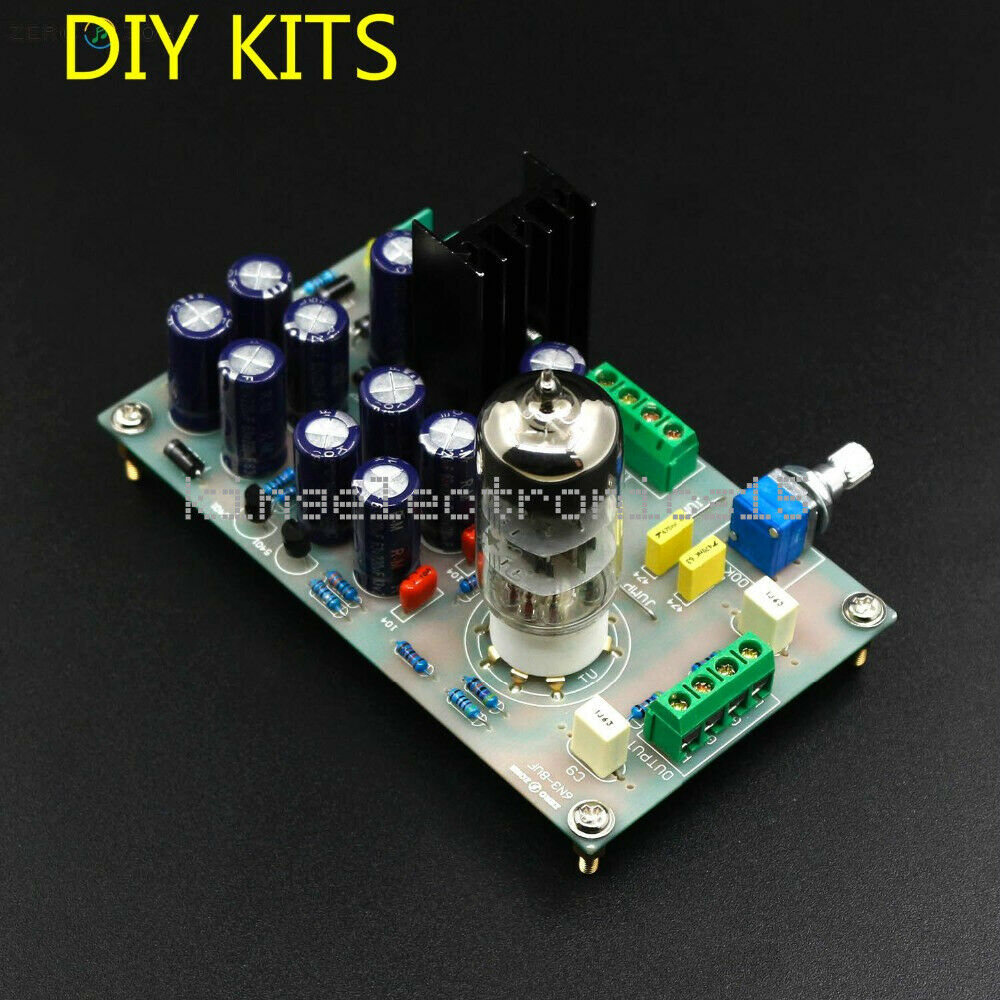 Diy Kits 6N3 Tube Buffer Bile Pre-amplifier Board For Filtering Amplifier Audio