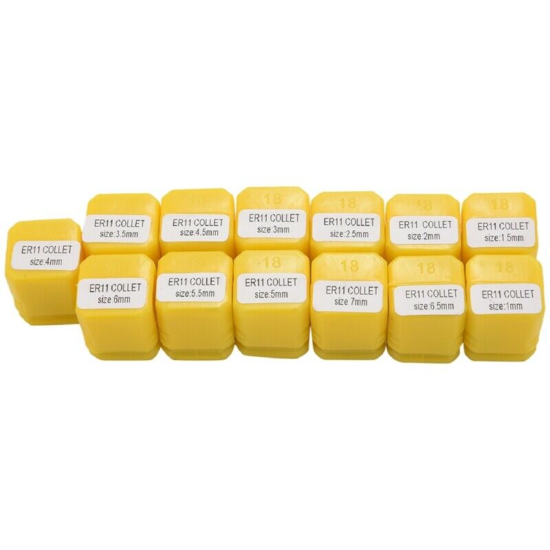 13Pcs Er11 Collet Chuck Cnc Spindle Er-11 Collet Lathe Tool Holder From 7Mm foM5