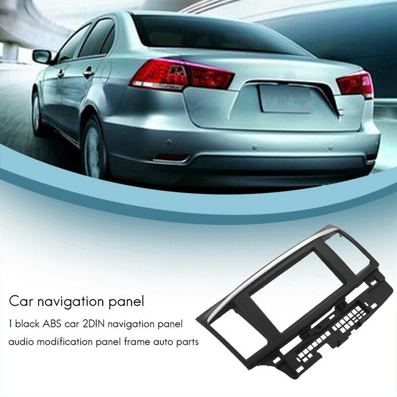 Double Din For Mitsubishi Lancer Fortis Radio Dvd Stereo Panel Dash Mounting IA2