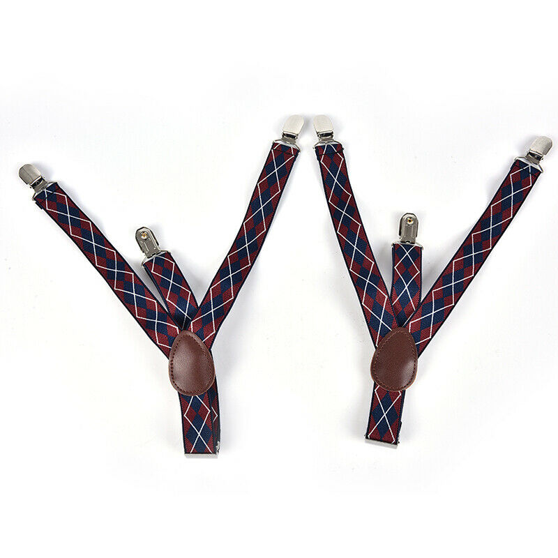 Mens Shirt Stay Garters Y Shape Adjustable Elastic Shirt Straps Sock Non N^qBDA