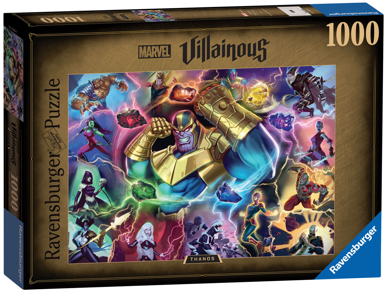 16904 Ravensburger Marvel Villainous - Thanos Jigsaw Puzzle 1000pcs Age 12 Year+