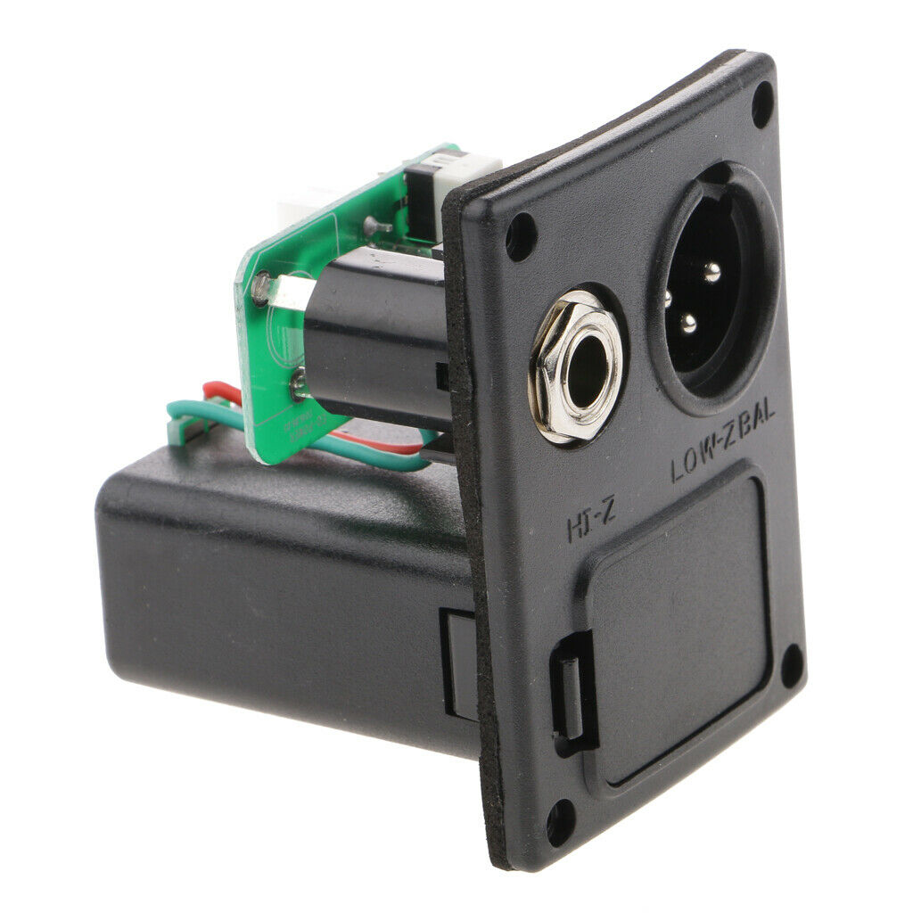 1Pc EQ Battery Box 4 Pin B-Type for Acoustic Guitar Equalizer EQ Any Bands