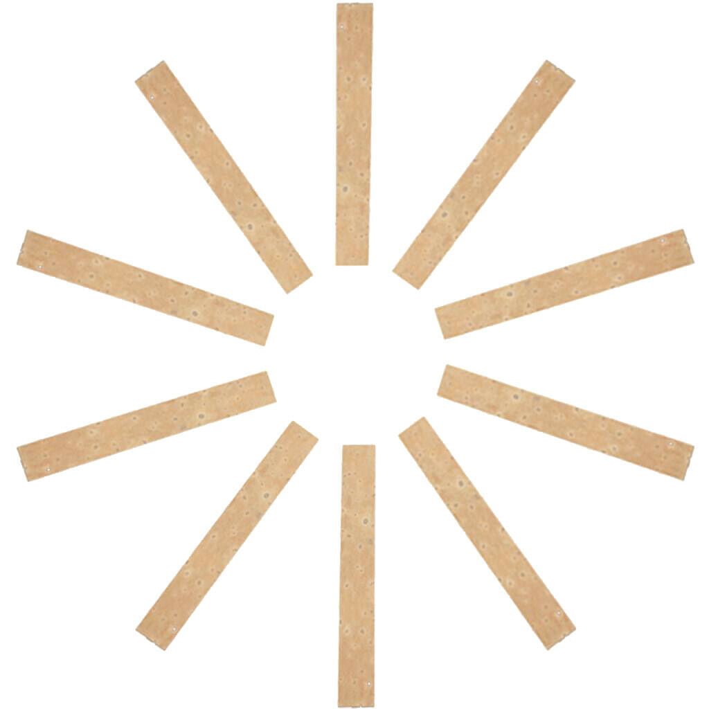 10pcs clarinet tenon neck mouthpiece cork sheet woodwinds repair accessories