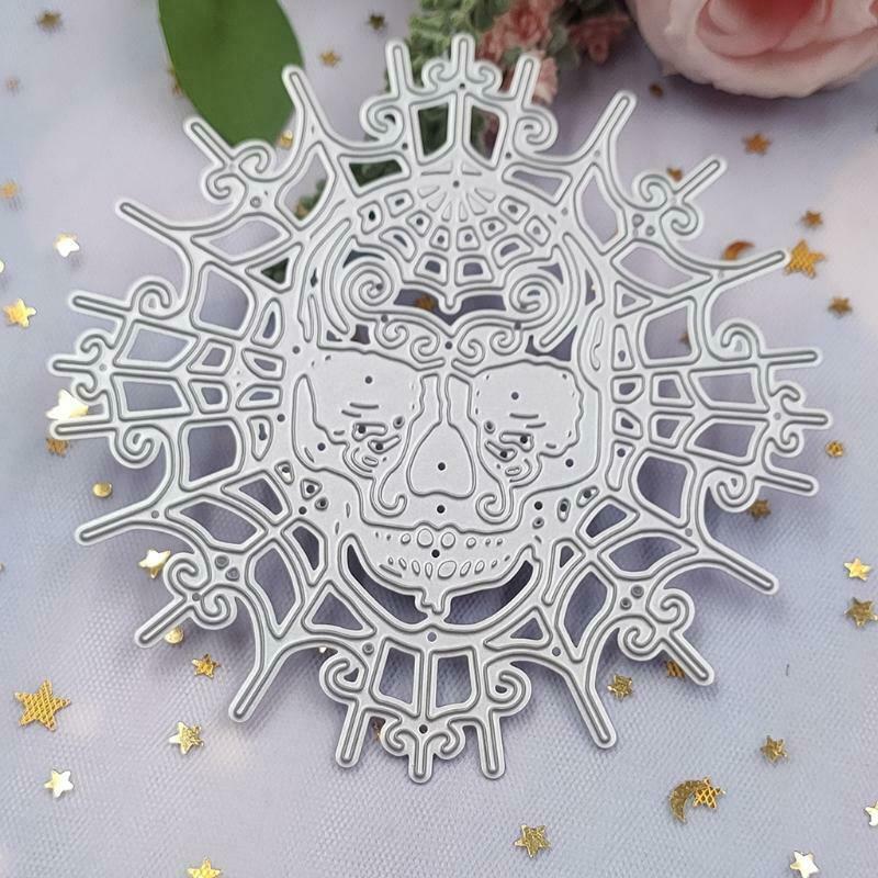 DIY Spider Skeleton Cutting Dies Set for Cards Scrapbooking Stamps Album Card