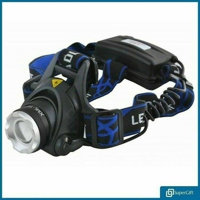 1PCZoom Headlamp Rechargeable T6 LED Headlight Flashlights Head Torch Fish s
