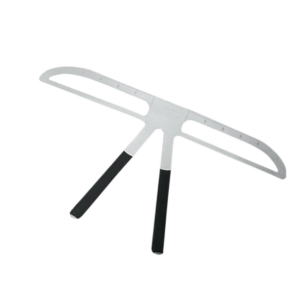 Microblading Eyebrow Makeup Reusable Measuring Shaper  Ruler Tool - Standard