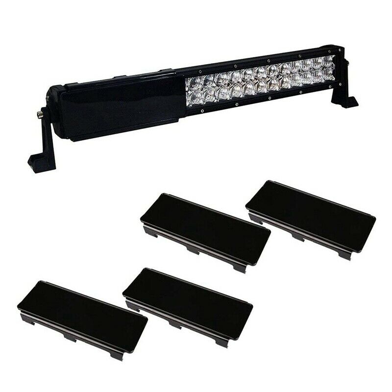 20 Inch Protective Black Lens Cover for LED Light Bar Truck Offroad 4WD SUV L2V3