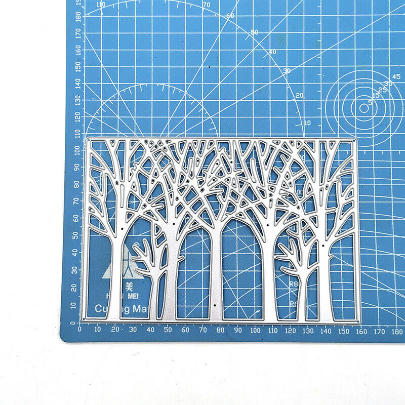 Nice Tree Cutting Dies Background Metal Cutting Dies Stencils For Card Ma.l8