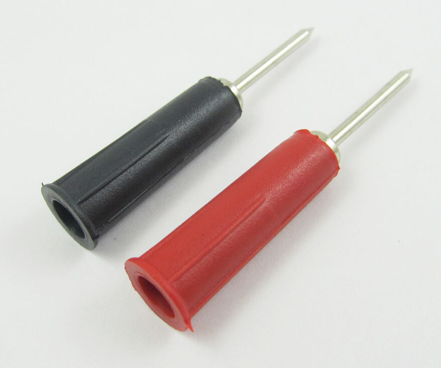 6pcs Banana Female Jack to 2mm Pin Tip Plug Copper Adapter for Multimeter Probe