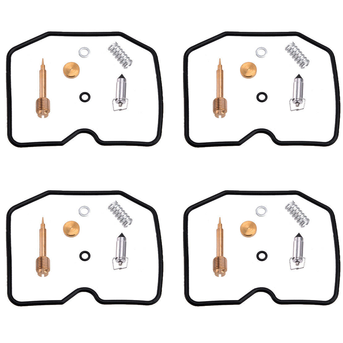 4x Carburetor Repair Kit Rebuild Set fit for Kawasaki ZL1000A1 Eliminator Acc
