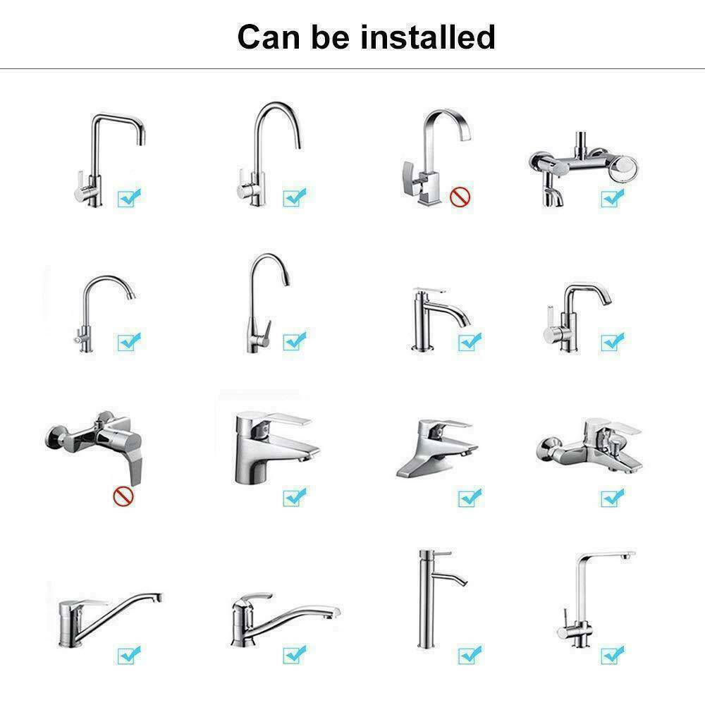 360° Flexible Nozzle Spout Water Saving Home Kitchen Sink Tap Faucet Extender ,