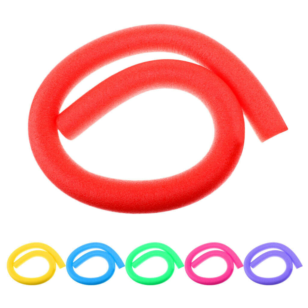 4 Pieces Multi-Purpose 59" Hollow Swimming Noodles for Water Sports Learning