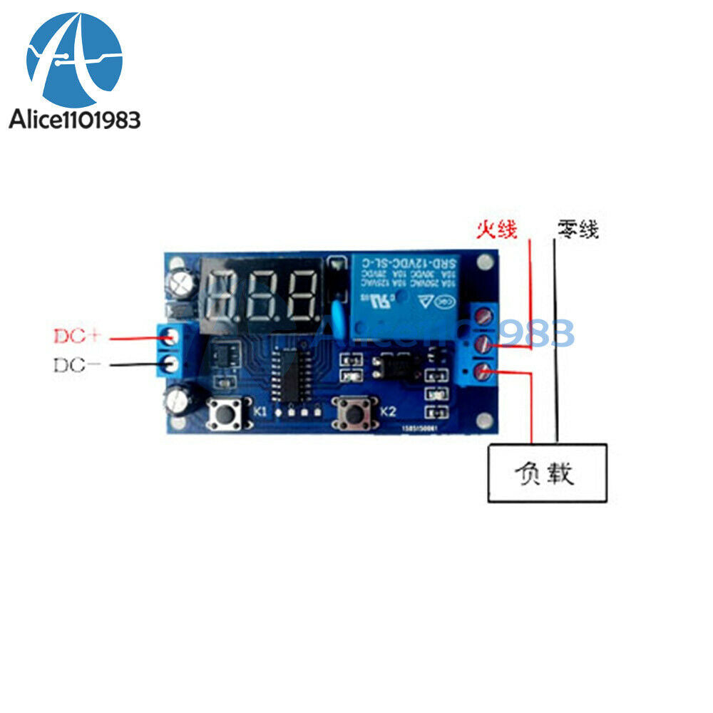 DC12V Delay Timng Multi-function Module Infinite Switch Timer Relay Module
