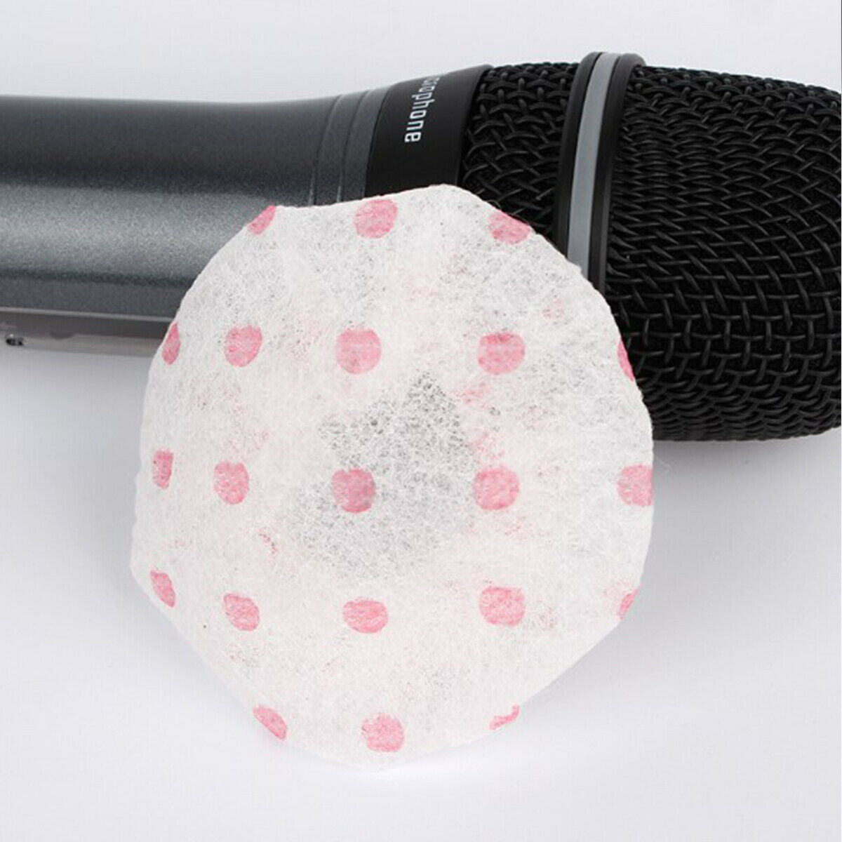 Lots 100pcs Microphone Hygiene Cover Odor Removal Disposable Mike Sponge
