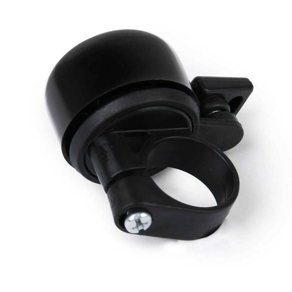 Bike Handlebar Bell Ring Black Aluminum
