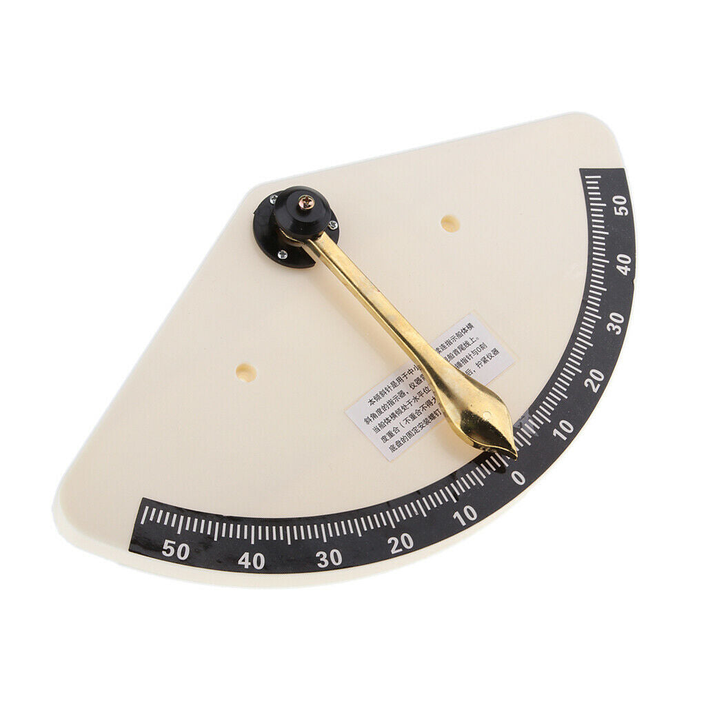 Ships Boat Yacht Marine Clinometer Level Inclinometer